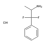 1,1-difluoro-1-phenylpropan-2-amine hydrochloride