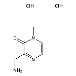 3-(aminomethyl)-1-methyl-1,2-dihydropyrazin-2-one dihydrochloride