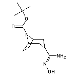 tert-butyl 3-[(Z)-N’-hydroxycarbamimidoyl]-8-azabicyclo[3.2.1]octane-8-carboxylate