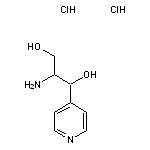 2-amino-1-(pyridin-4-yl)propane-1,3-diol dihydrochloride