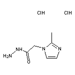 2-(2-methyl-1H-imidazol-1-yl)acetohydrazide dihydrochloride