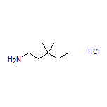 3,3-Dimethyl-1-pentanamine Hydrochloride