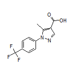 5-Methyl-1-[4-(trifluoromethyl)phenyl]-1H-pyrazole-4-carboxylic Acid