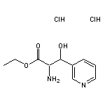 ethyl 2-amino-3-hydroxy-3-(pyridin-3-yl)propanoate dihydrochloride