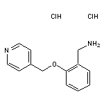 [2-(pyridin-4-ylmethoxy)phenyl]methanamine dihydrochloride