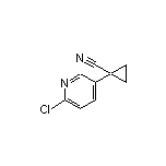 1-(6-Chloro-3-pyridyl)cyclopropanecarbonitrile