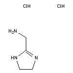 4,5-dihydro-1H-imidazol-2-ylmethanamine dihydrochloride