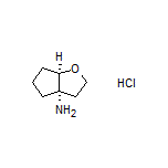 (3aS,6aR)-Hexahydro-2H-cyclopenta[b]furan-3a-amine Hydrochloride