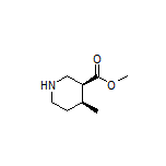 Methyl (3S,4S)-4-Methylpiperidine-3-carboxylate