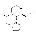 [rac-(2S,3S)-4-ethyl-3-(1-methyl-1H-imidazol-2-yl)morpholin-2-yl]methanamine