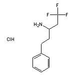 1,1,1-trifluoro-5-phenylpentan-3-amine hydrochloride