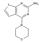 4-(morpholin-4-yl)thieno[2,3-d]pyrimidin-2-amine