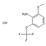 2-methoxy-6-(trifluoromethoxy)aniline hydrochloride