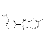 3-{5-methyl-3H-imidazo[4,5-b]pyridin-2-yl}aniline