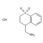 4-(aminomethyl)-3,4-dihydro-2H-1$l^{6}-benzothiopyran-1,1-dione hydrochloride