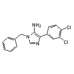 1-benzyl-4-(3,4-dichlorophenyl)-1H-imidazol-5-amine