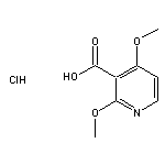 2,4-dimethoxypyridine-3-carboxylic acid hydrochloride