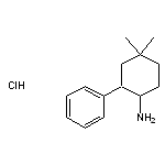 4,4-dimethyl-2-phenylcyclohexan-1-amine hydrochloride