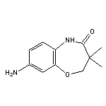 8-amino-3,3-dimethyl-2,3,4,5-tetrahydro-1,5-benzoxazepin-4-one