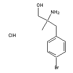 2-amino-3-(4-bromophenyl)-2-methylpropan-1-ol hydrochloride