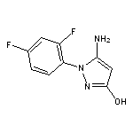 5-amino-1-(2,4-difluorophenyl)-1H-pyrazol-3-ol