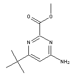 methyl 4-amino-6-tert-butylpyrimidine-2-carboxylate