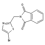 2-[(5-bromo-1,3-thiazol-2-yl)methyl]-2,3-dihydro-1H-isoindole-1,3-dione