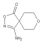 4-amino-2,8-dioxa-3-azaspiro[4.5]dec-3-en-1-one