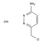 6-(chloromethyl)pyridazin-3-amine hydrochloride