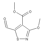 methyl 5-formyl-3-methoxy-1,2-thiazole-4-carboxylate