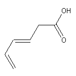 hexa-3,5-dienoic acid