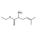 ethyl 2-amino-5-methylhex-4-enoate