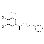 3-amino-4,5-dichloro-N-[2-(pyrrolidin-1-yl)ethyl]benzamide