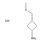 (1s,3s)-3-(methoxymethyl)cyclobutan-1-amine hydrochloride