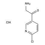 2-Amino-1-(6-chloropyridin-3-yl)ethanone Hydrochloride