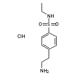 4-(2-aminoethyl)-N-ethylbenzene-1-sulfonamide hydrochloride