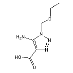 5-amino-1-(ethoxymethyl)-1H-1,2,3-triazole-4-carboxylic acid