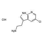 2-{5-chloro-1H-pyrrolo[2,3-b]pyridin-3-yl}ethan-1-amine hydrochloride