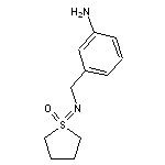 1-{[(3-aminophenyl)methyl]imino}-1$l^{6}-thiolan-1-one