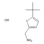 (5-tert-butylthiophen-2-yl)methanamine hydrochloride