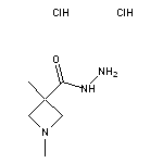 1,3-dimethylazetidine-3-carbohydrazide dihydrochloride