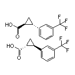 trans-2-[3-(Trifluoromethyl)phenyl]cyclopropanecarboxylic Acid