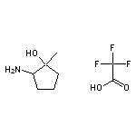 2-amino-1-methylcyclopentan-1-ol, trifluoroacetic acid