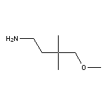 4-methoxy-3,3-dimethylbutan-1-amine