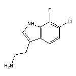 2-(6-chloro-7-fluoro-1H-indol-3-yl)ethan-1-amine