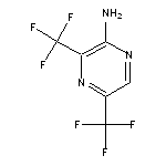 3,5-bis(trifluoromethyl)pyrazin-2-amine