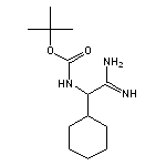 tert-butyl N-[carbamimidoyl(cyclohexyl)methyl]carbamate