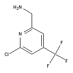 [6-chloro-4-(trifluoromethyl)pyridin-2-yl]methanamine