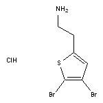 2-(4,5-dibromothiophen-2-yl)ethan-1-amine hydrochloride