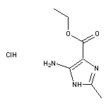 ethyl 5-amino-2-methyl-1H-imidazole-4-carboxylate hydrochloride